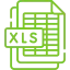 Icono reportes xls